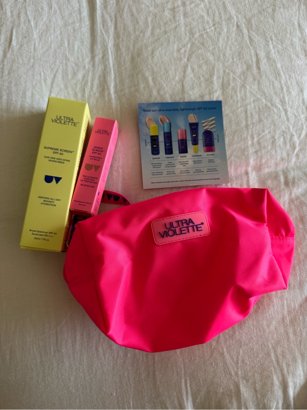 Ultra Violette Suncare Kit + Pounch